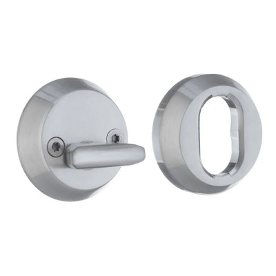 Cylindervred och universalring Borstad Krom