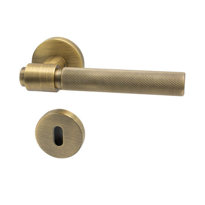 Door Handle Helix Antique finish Complete