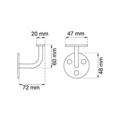 Handrail Bracket White