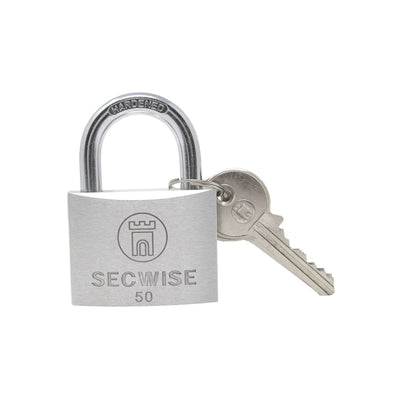 Hengelås Aluminium/Stål 6,5mm Bøyle