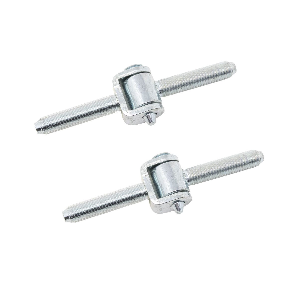 Pin hinge Zinc 8mm 2-Pack