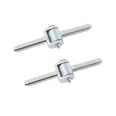 Stifthængsel Zink 8mm 2-pak