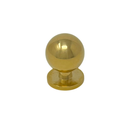 Knob Elsa 20-25mm Unlacquered Polished Brass