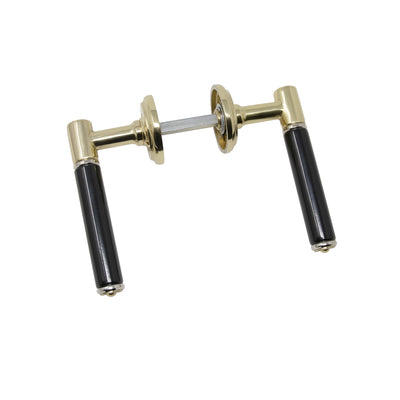Door Handle Epok 1930 Brass/Black