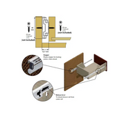 Extension Fitting 350-1000mm Full Extension (Side Mount) - 35kg