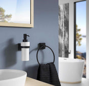 HOUSE Towel rail Ring Black