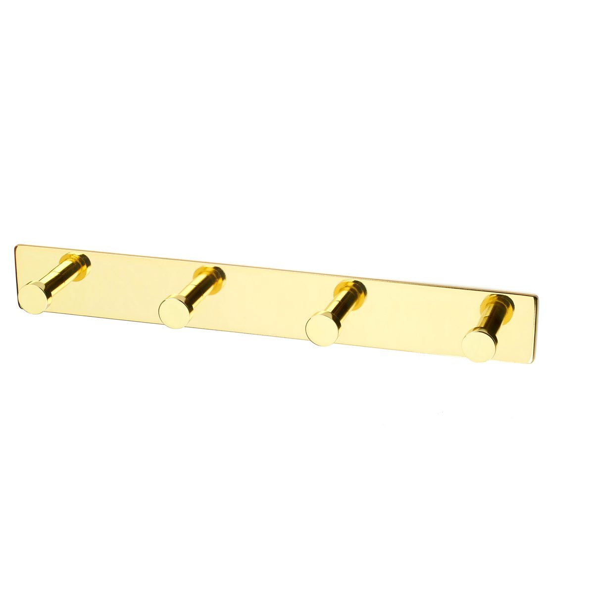 4-hook Malte Brass