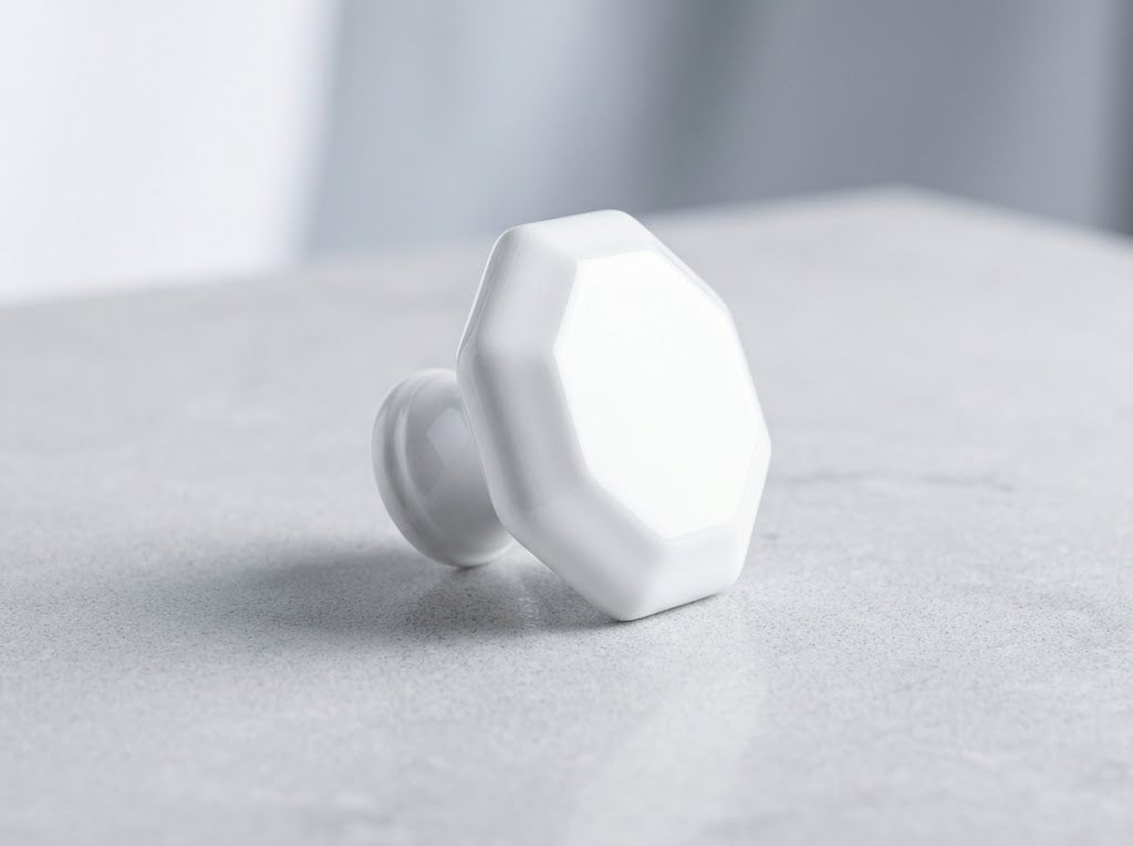 Knopp Oktavia 35-41mm Vit