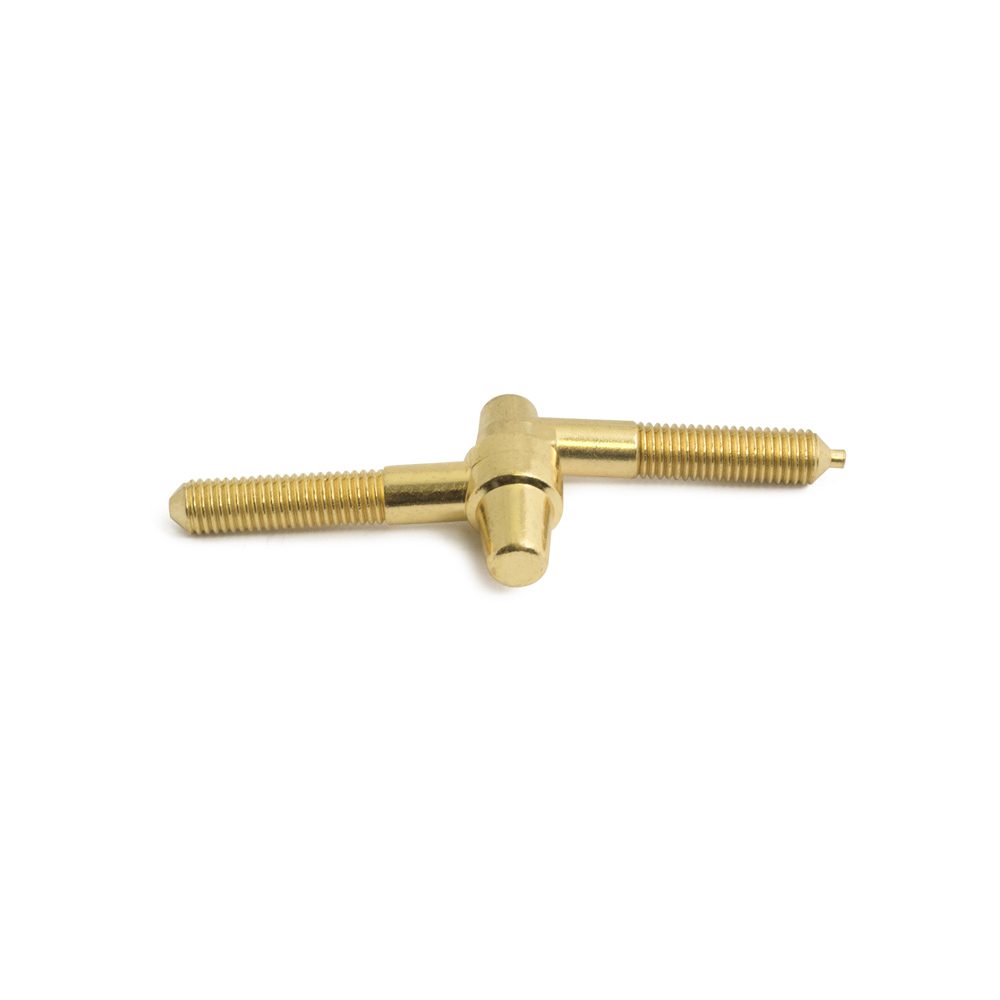 Pinngångjärn 6,5 mm Förmässingad 2-Pack