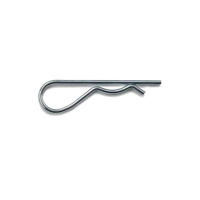 Fjederlås Zink 4mm 2-pak