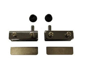 Glass Hinge 4-6 mm Chrome