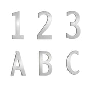 Self-Adhesive Mailbox Number Stainless Steel 50mm