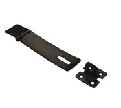 Padlock Hasp 150 mm Black Lacquered Iron