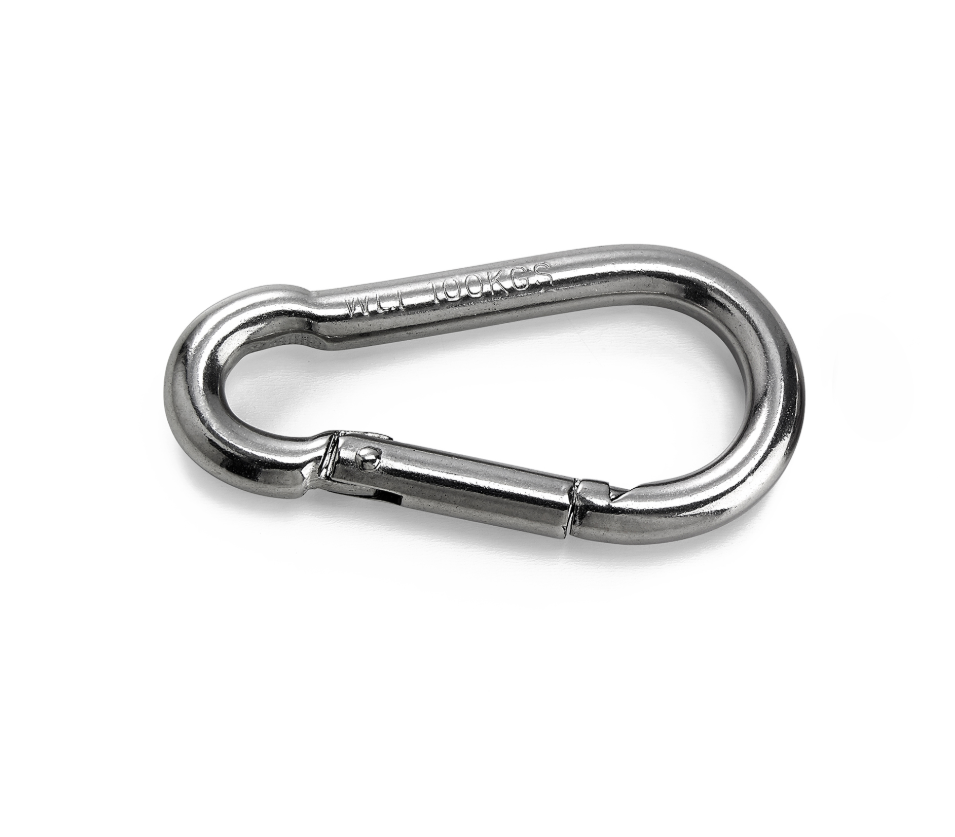 Snap Hook Stainless Steel 50mm 2-Pack