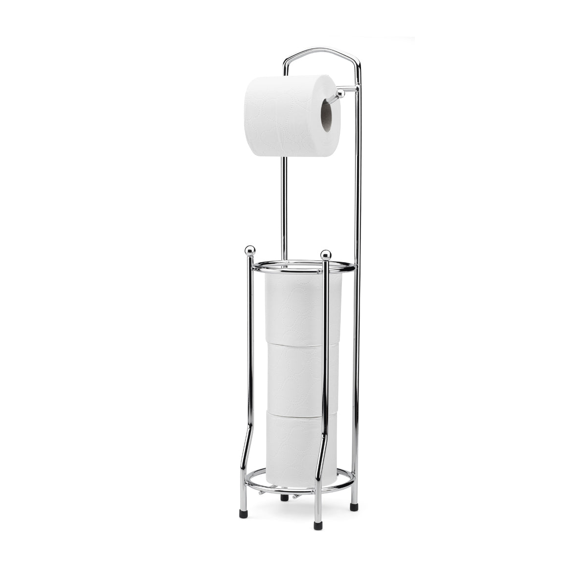 Freestanding Toilet roll holder Viola Chrome