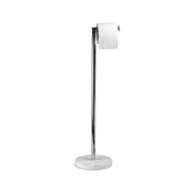 Fritstående Toiletpapirholder Marmor Hvid Marmor