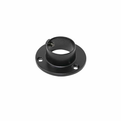 Rørholder Sidefeste 25mm Sort