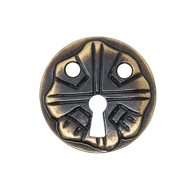 KEY ESCUTCHEON EXTERIOR DOOR ANTIQUE