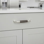 Handle 482 87 c/c Nickel/Black
