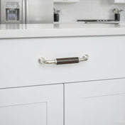 Handle 482 87 c/c Nickel/Black