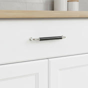 Handle Skeppshult 96-160 C/C Nickel/Black