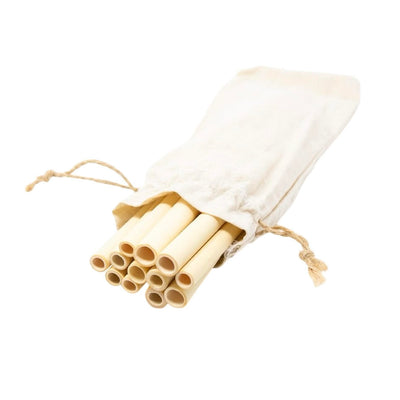 Drinking Straw Bamboo 12-Pack