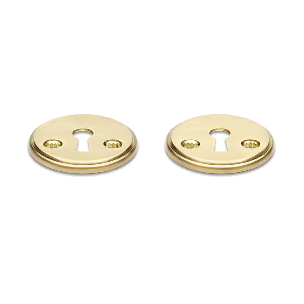 Key Escutcheon Alicante Satin brass