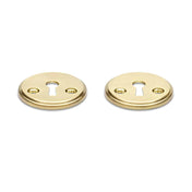 Key Escutcheon Alicante Satin brass