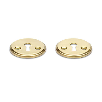 Key Escutcheon Alicante Satin brass