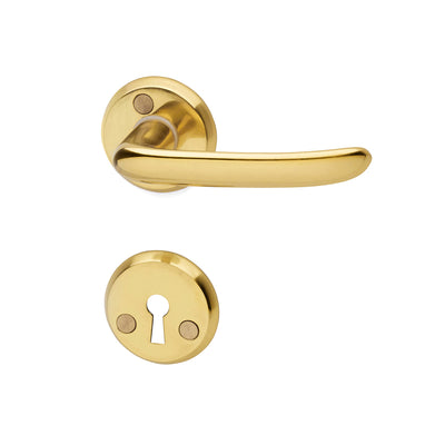 Door Handle A696 Brass