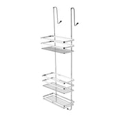 Triple Shower basket Lotus Chrome