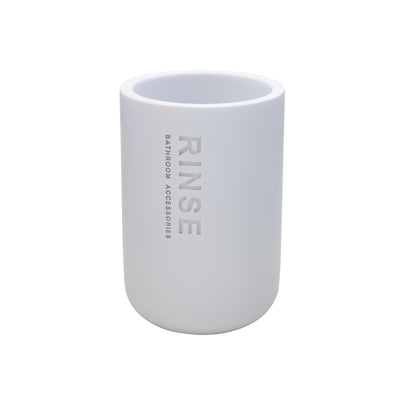 Tandborstmugg Nature Vit