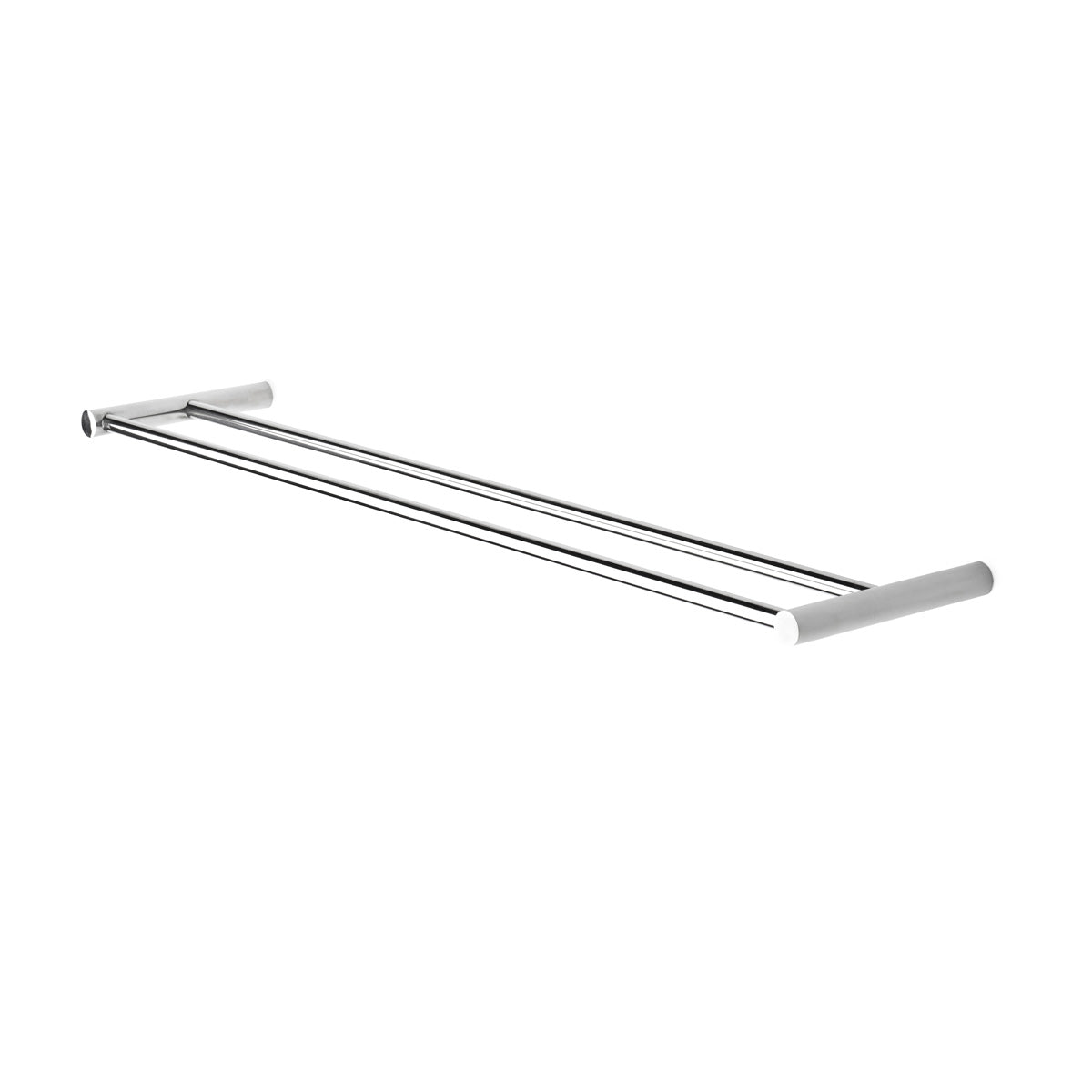 Towel Rail Double Malte 600mm Chrome