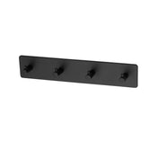 Self-Adhesive 4-hook Flair Black
