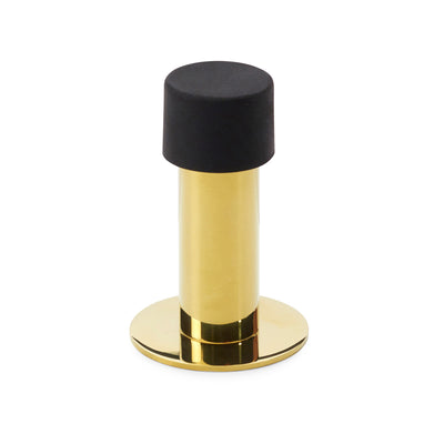 Door Stop 75mm Brass