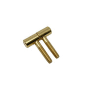 Pinngångjärn 7,5 mm Förmässingad 2 pack
