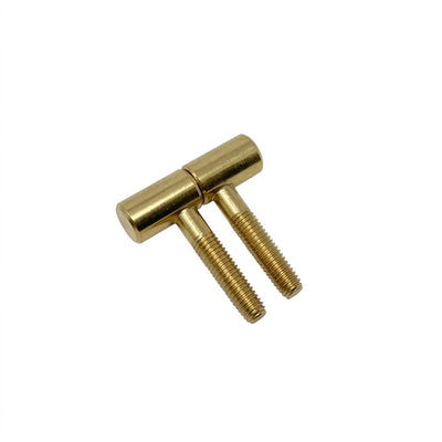 Pinngångjärn 7,5 mm Förmässingad 2 pack